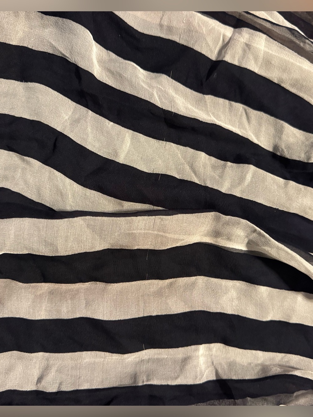 Vintage Marc Jacob’s Black and White Striped dress with Navy Straps READ DESCRIP - Picture 6 of 13
